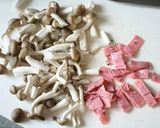 簡単洋風♪きのこ冷奴作り方1写真