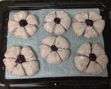 巨峰ジャムでお花パン＊乳製品不使用＊作り方8写真