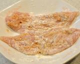 簡単♬ささみの塩こんぶピカタ♬梅風味✽作り方7写真