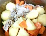 カレー風味のキムチ肉じゃが作り方3写真