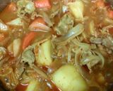 カレー風味のキムチ肉じゃが作り方7写真