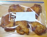 お弁当用に冷凍保存！柔らか鶏むね肉唐揚げ作り方9写真