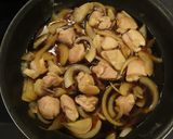 ウチの親子丼＊丼つゆの割合メモ＊作り方1写真