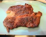 和風ステーキ丼☆ガーリックライス作り方1写真