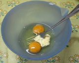 みんな大好き　ケチャップ甘酢あんの天津飯作り方1写真