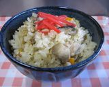 皆大好き♡お母さんの炊き込みご飯（鶏飯）作り方7写真