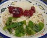 筋子梅そうめん(100円)作り方3写真