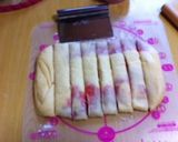 くるくるカシスあんぱん。作り方10写真