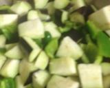 茄子とピーマンの胡麻味噌炒め作り方1写真