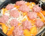 もやしと肉団子のピリ辛ダレ。作り方3写真