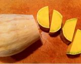 万次郎かぼちゃのシンプル煮作り方1写真