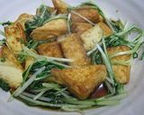 厚揚げ＆水菜のポン酢浸し作り方5写真