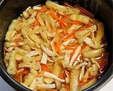保存食で簡単♪ツナとなめ茸の炊き込みご飯作り方4写真