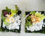 サラダ*ラップ*ライス作り方4写真