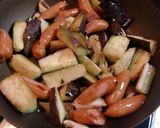 茄子とシイタケのドレッシング味つけ作り方3写真