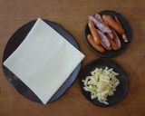 雑穀の揚げ春巻き　チーズ＆ウィンナー入り作り方1写真