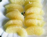 お豆腐とグレープフルーツ*カップサラダ作り方1写真