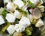 お豆腐とグレープフルーツ*カップサラダ作り方4写真