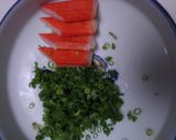 きのこ、たっぷり月見そば・鶏肉入り作り方13写真