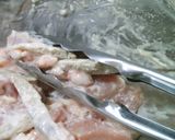 材料3つだけの鶏ごぼうかき揚げ☆作り方4写真
