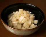 らっきょうの漬け汁をドレッシング！作り方1写真