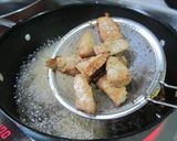 酢醤油漬コロコロ豚肉とオニオンスライス作り方4写真