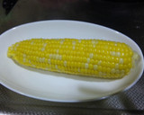 簡単　茹でない茹でとうもろこし作り方9写真