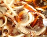 イカと焼き豆腐の煮物。作り方4写真