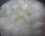 鶏白だしで作る☆冬瓜と鶏ひき肉の煮物♪作り方5写真