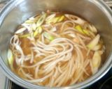 タラコと卵のふわふわねぎうどん。作り方3写真