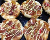 *もっちもち*お好み焼きパン作り方10写真