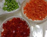 混ぜるだけ！簡単＊彩り野菜のケーク・サレ作り方1写真