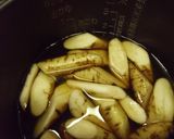 炊飯機で急速炊き …✈ ごぼうの柔らか煮作り方3写真