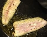 茸と秋刀魚のムニエル トリュフソース添え作り方5写真