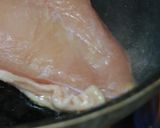鶏としめじを焦がし醤油作り方2写真