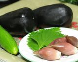 ご飯おかわり~！茄子ときゅうりの醤油漬け作り方1写真