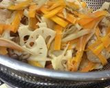 秋だから〜さつまいも入り炊き込みご飯作り方6写真