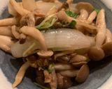簡単　秋のキノコとツナ缶の炒め物作り方4写真