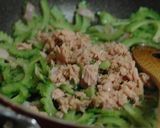 ゴーヤとツナのペペロンチーノ作り方3写真