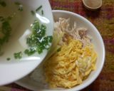 盛田の鶏白だしで鶏飯作り方6写真