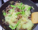 金糸瓜（そうめん南瓜）と牛肉の甘辛炒め作り方8写真