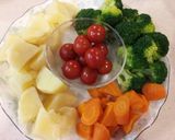 とろ～り美味しい♪チーズフォンデュ作り方1写真