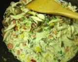和尚の簡単VEGAN彩り豆乳パスタ作り方4写真