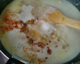 ポテトクリームグラタンのミートソース掛け作り方7写真