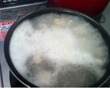 ルクルーゼdeもつ煮込み作り方1写真
