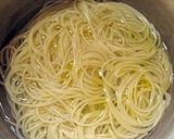 残ったカレーをリメイク@焼きカレーパスタ作り方6写真