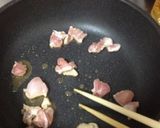 ✨いたどりと鶏肉の炒め物✨作り方3写真