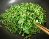 大根の葉の油炒め作り方2写真