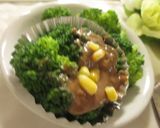 南瓜(野菜）のソース＆スキムミルク和え作り方5写真
