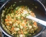 野菜と豆のトマトカレースープ作り方2写真